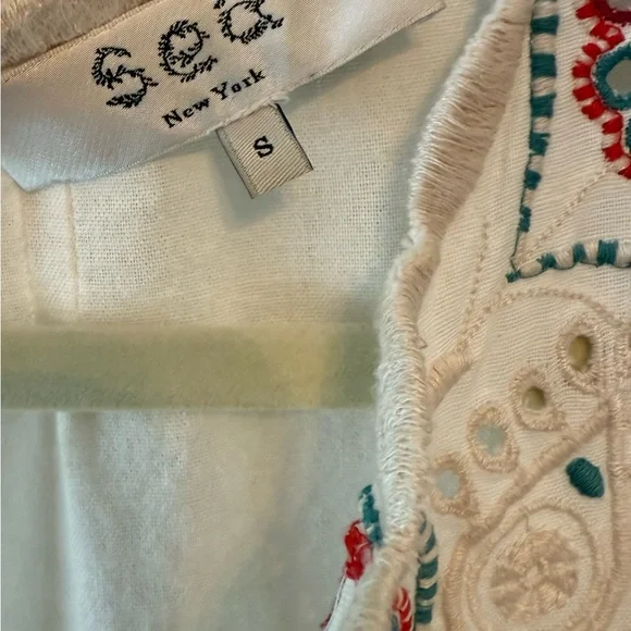 SEA New York embroidered mini dress Alicia - Picture 5 of 14